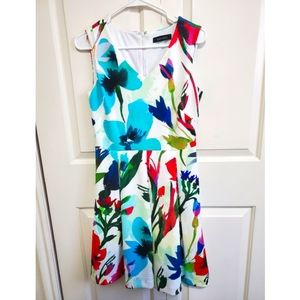 Ellen Tracy Floral Dress